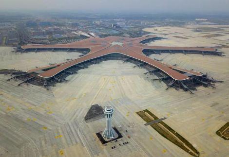 图12：北京大兴国际机场，图片来源：新华社