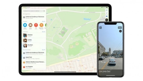 Apple Map涉嫌侵权（图源来自网络）