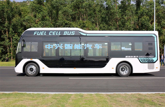 中兴氢燃料电池汽车