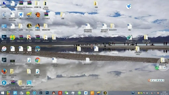 满屏文件是不少Windows用户的桌面常态